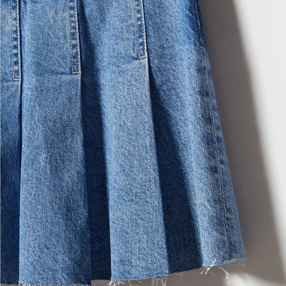 Mango Denim Mini Skirt - Picture 3 of 9